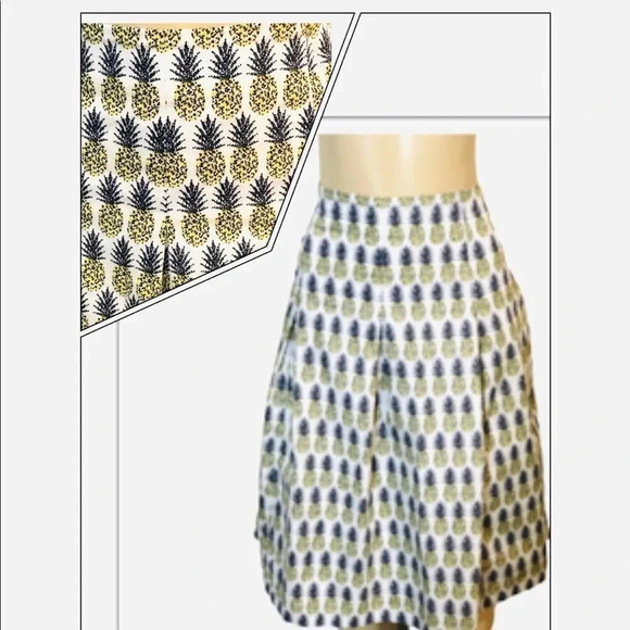 Charter Club Dresses & Skirts - Charter club PINEAPPLE PRINT CIRCLE SKIRT …